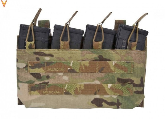 Velocity Systems クアッド 5.56 マガジンポーチ マルチカム Mayflower
