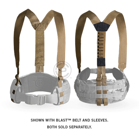 Crye Precision Suspenders for MOLLE Belt