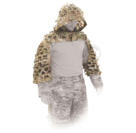 Crye Precision Compact Assault Ghillie Concealment Cover
