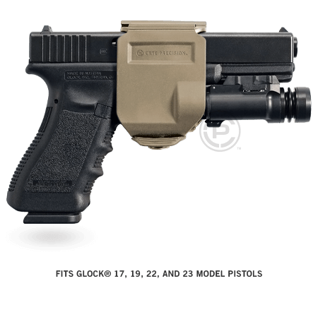 Amazon.co.jp: Crye PrecisionブラックGUNCLIPベルトホルスター